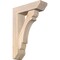Ekena Millwork Olympic Slat Smooth Bracket w/ Offset Brace, Douglas Fir, 5 1/2"W x 18"D x 26"H BKT0604X18X26OLY06SDF - alternate 1